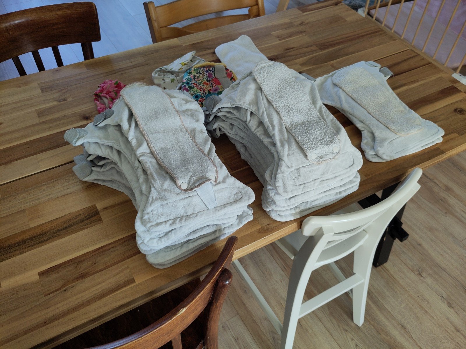 Pakket wasbare luiers - Totsbots Bamboozle Stretch Maat 1, Ophalen of Verzenden, Gebruikt, Totsbots, Jongetje of Meisje