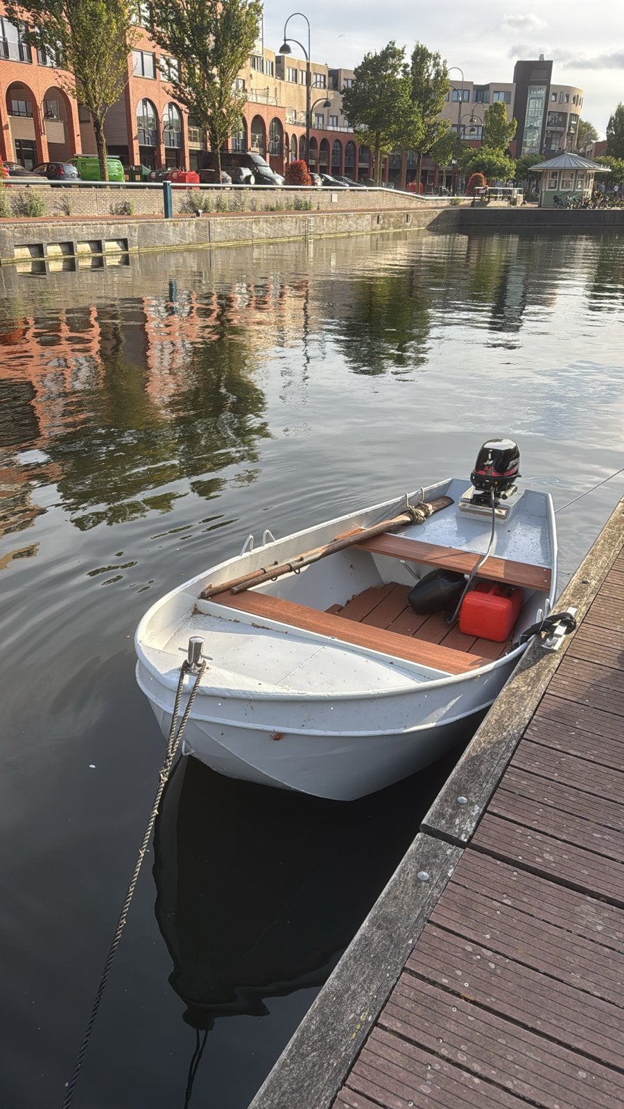 Beenhakkersvlet met Mercury 5 pk 4-takt motor, Ophalen of Verzenden, Gebruikt