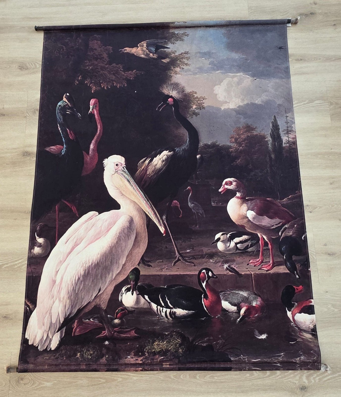 Wanddoek, Ophalen, Nieuw, Meerkleurig, Wandbord of Wandpaneel