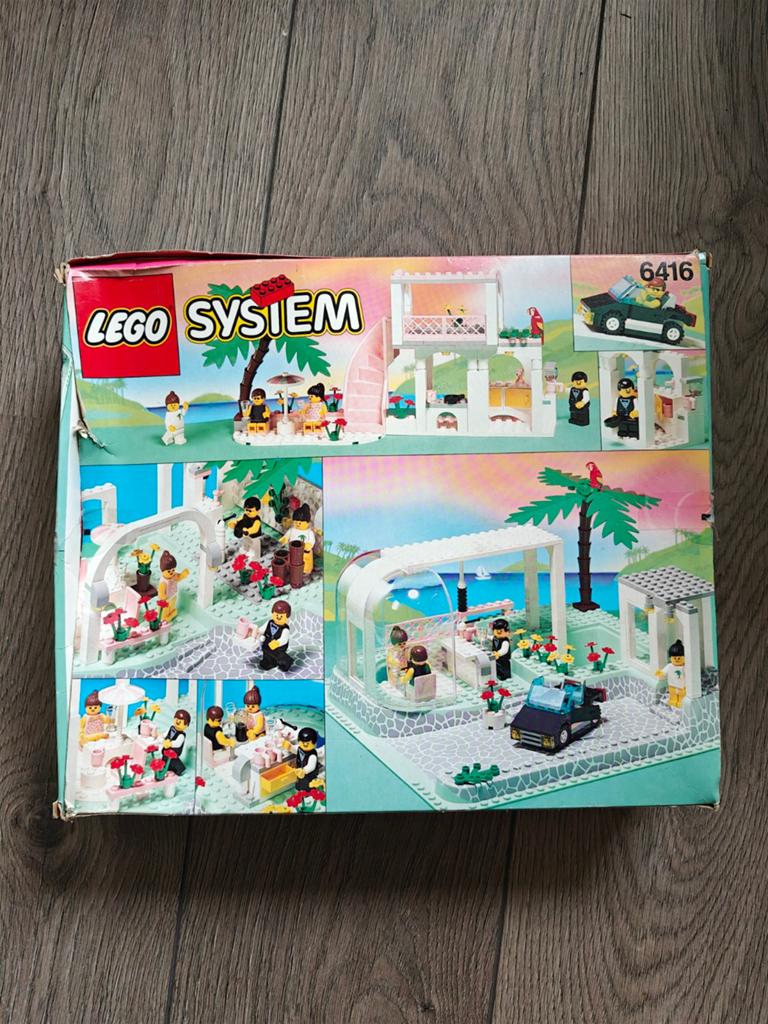 Lego System 6416 Poolside Paradise - Vintage Set, Kinderen en Baby's, Speelgoed | Duplo en Lego, Gebruikt, Lego, Complete set