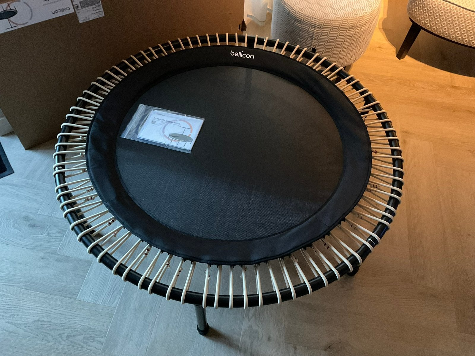 BELLICON TRAMPOLINE 125 DOORSNEDE INKLAPBARE POTEN NIEUW, Ophalen, Nieuw