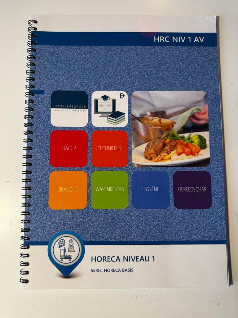 Horeca Basis HRC NIV 1 AV - Horeca Niveau 1, Ophalen of Verzenden, Gamma, Zo goed als nieuw, MBO