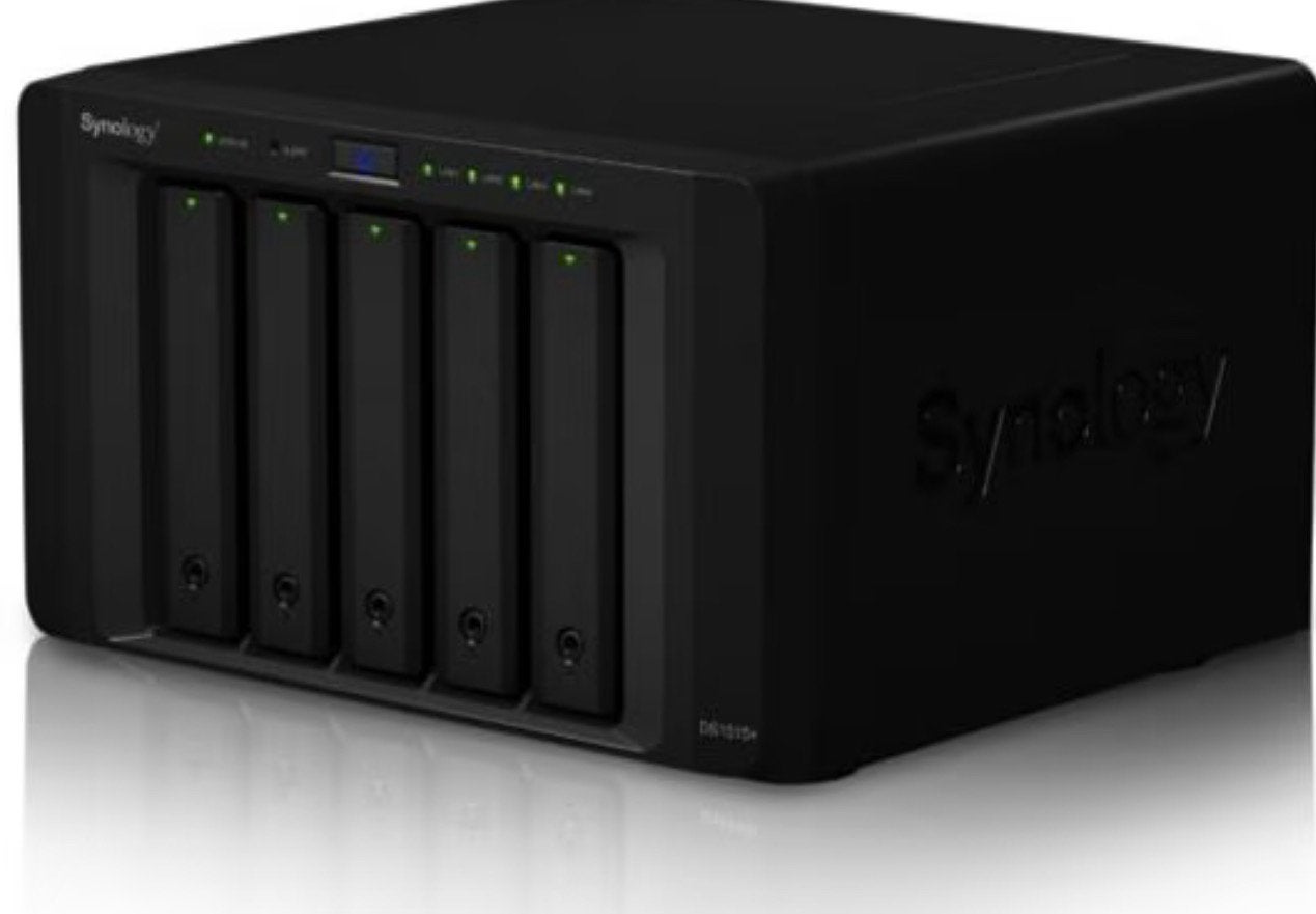 Synology DS1515 met 5x WD Purple 3.6TB NAS, Ophalen, Gebruikt