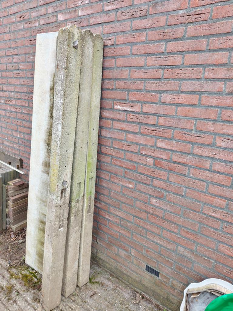 Gebruikte schutting, Ophalen, Minder dan 3 meter, Hout, 1 tot 2 meter
