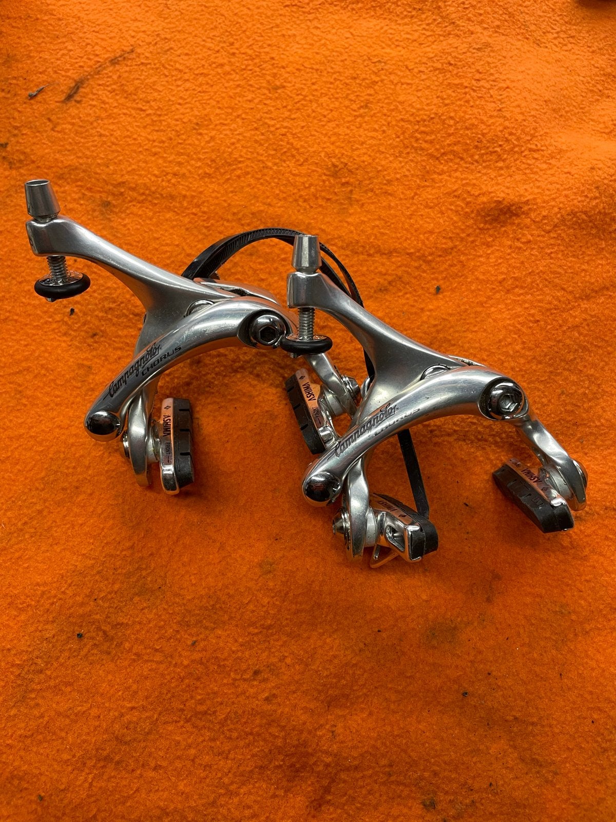Campagnolo Chorus remmen - racefiets remhoeven, Remmen, Verzenden, Zo goed als nieuw, Aluminium