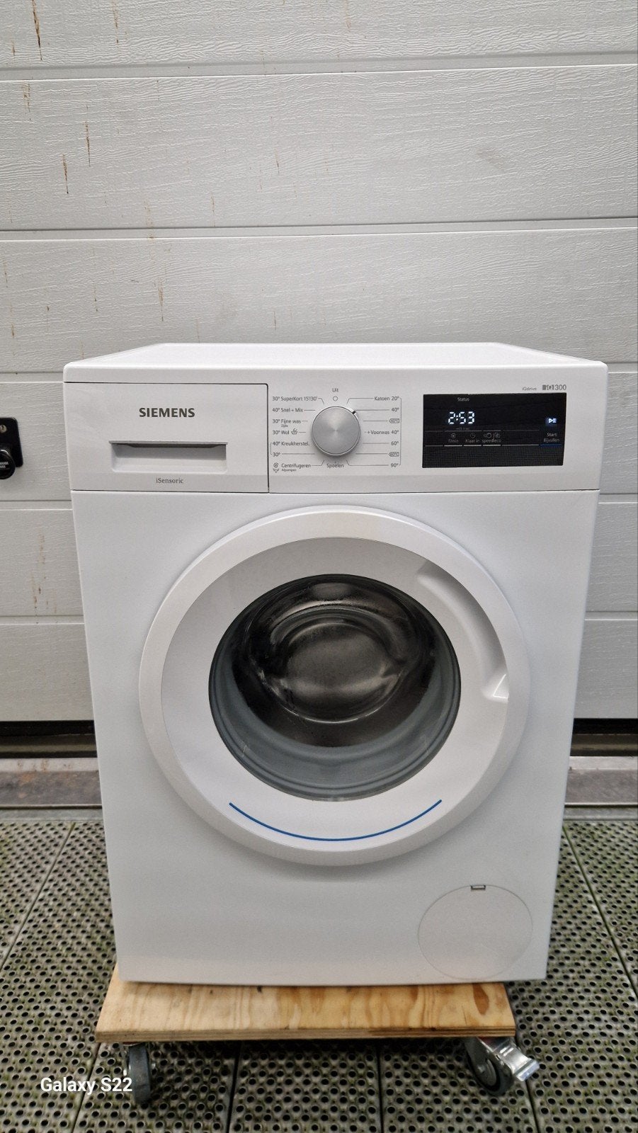 Siemens iQ300 iQdrive Wasmachine (Zo goed als nieuw!), Witgoed en Apparatuur, Ophalen, Zo goed als nieuw, Voorlader, 85 tot 90 cm