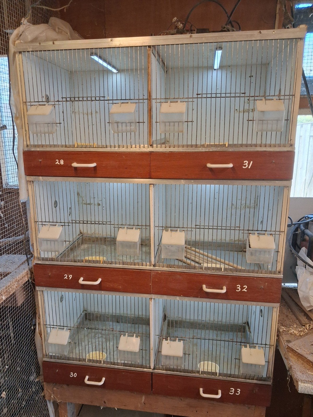 te koop broedkooi voliere panelen vervoers bakje TT kooien, Dieren en Toebehoren, Ophalen, Gebruikt, Overige typen