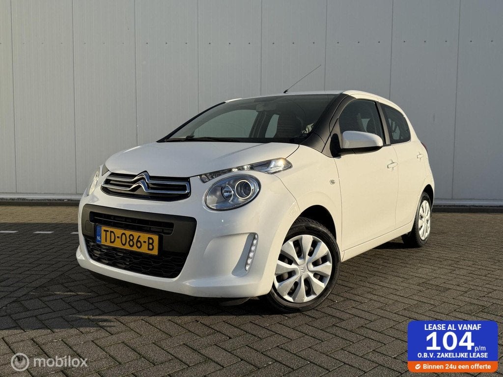 Citroen C1 1.0 e-VTi Feel|Airco|Cruise|NAP|5-deurs|Bluetooth, Voorwielaandrijving, Gebruikt, Euro 6, 4 stoelen