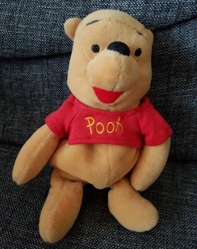 Disney / Winnie the Pooh beanie  *a, Ophalen of Verzenden, Winnie de Poeh of vrienden, Zo goed als nieuw, Knuffel