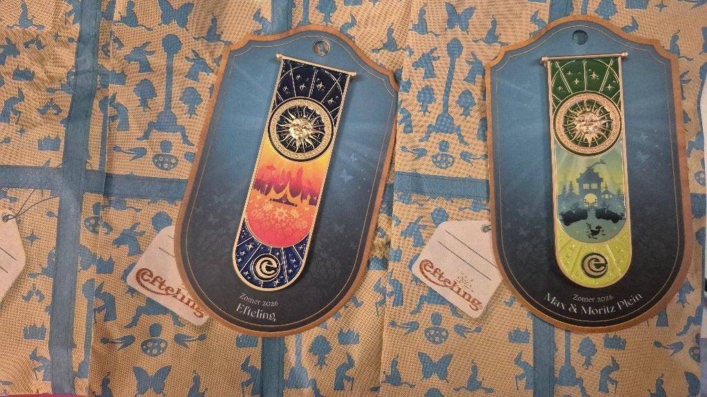 Efteling zomer pin, Ophalen, Nieuw, Button of Speldje