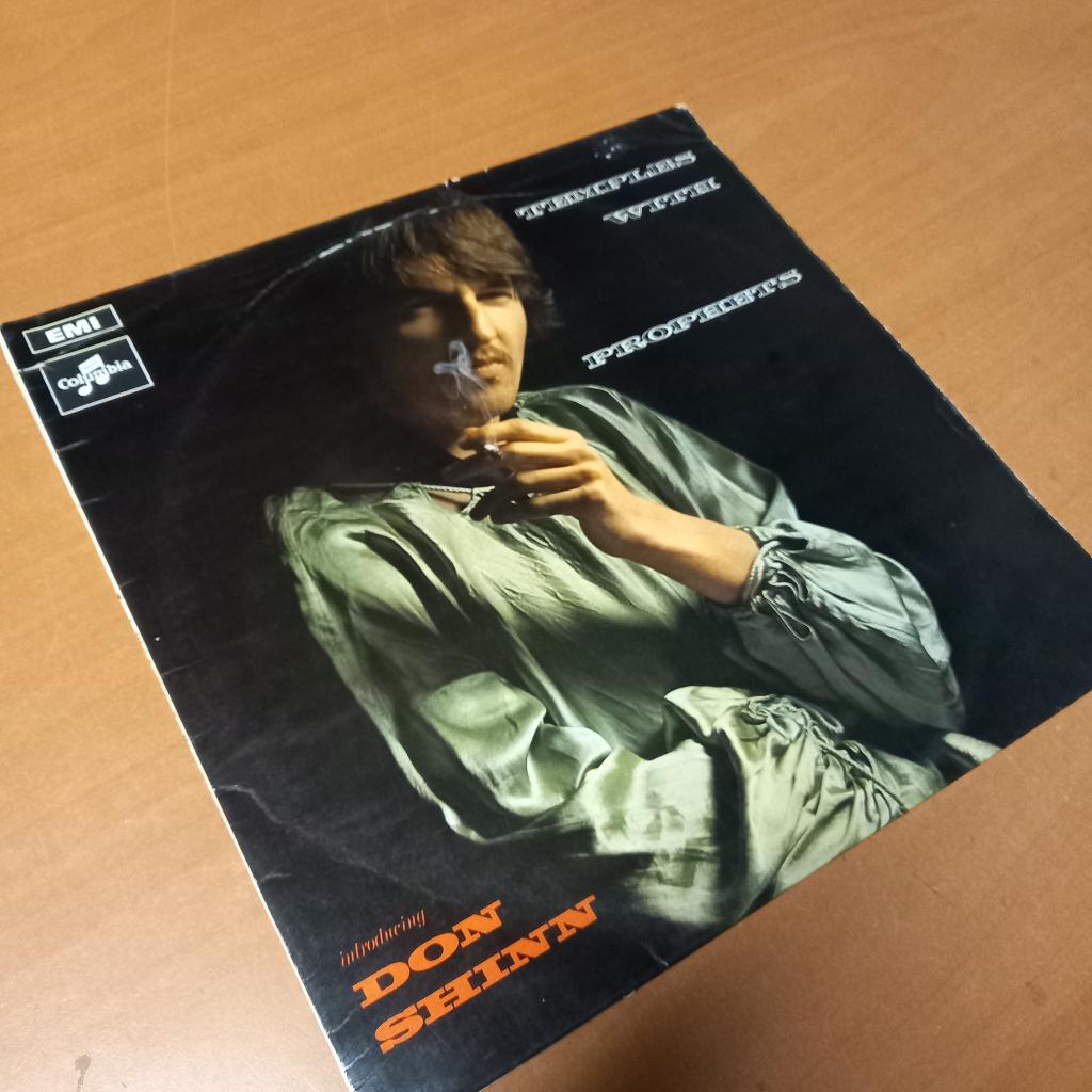 Don Shinn - Temples With Prophets LP - Collector - UK 1969, Progressive, Gebruikt, Ophalen of Verzenden, 12 inch