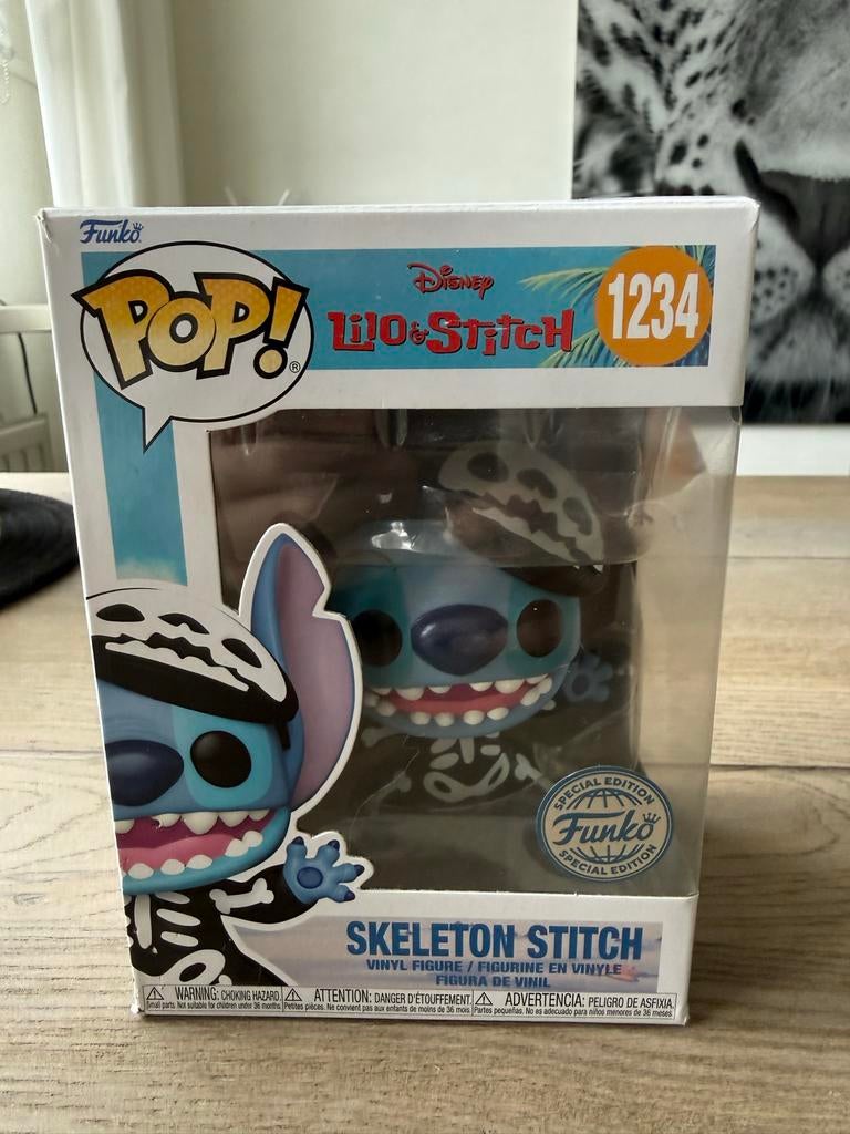 Funko Pop! Lilo & Stitch Skeleton Stitch - #1234, Ophalen of Verzenden, Nieuw