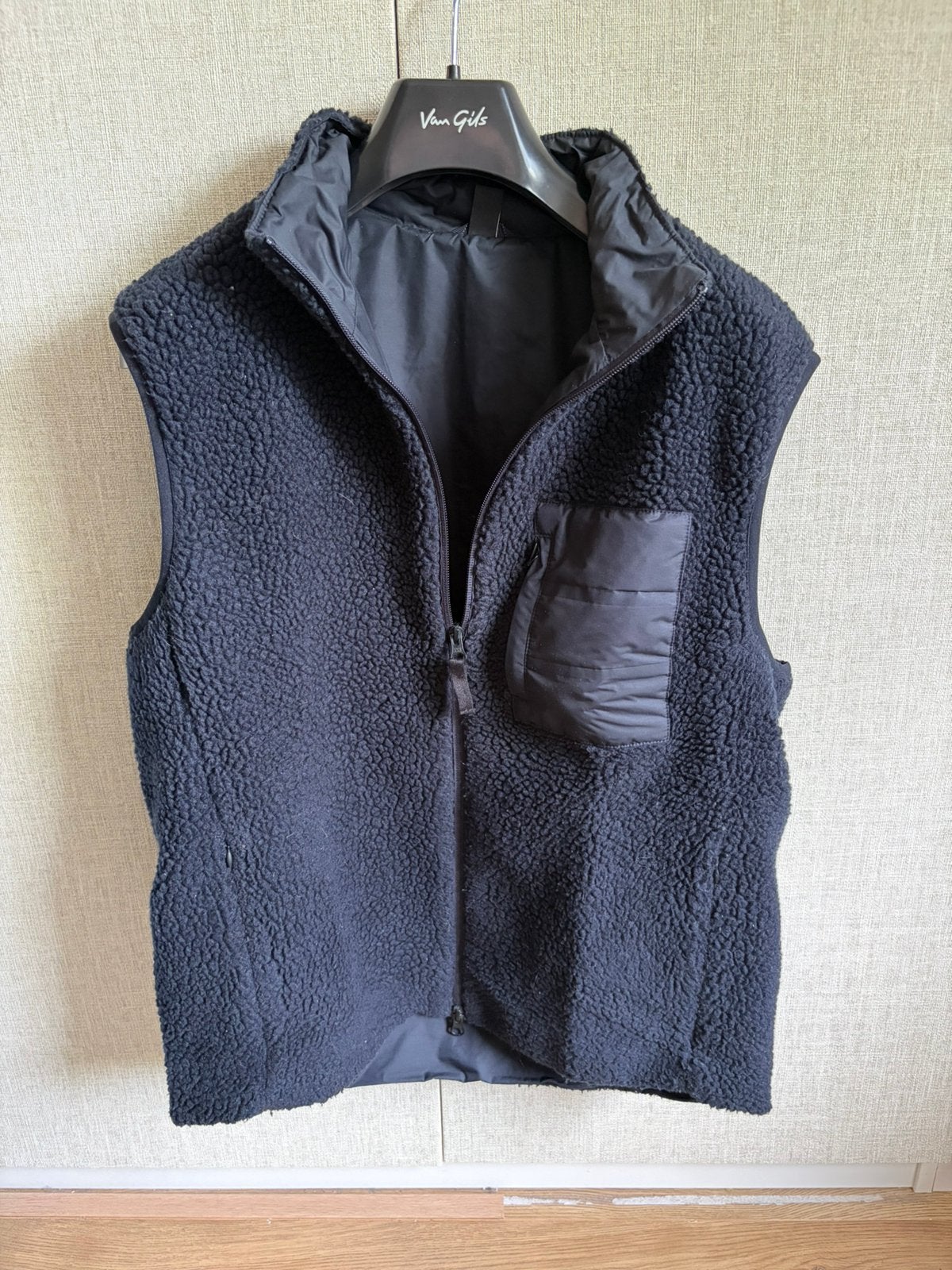 Wahts bodywarmer navy - maat L, Ophalen of Verzenden, Zo goed als nieuw, Blauw