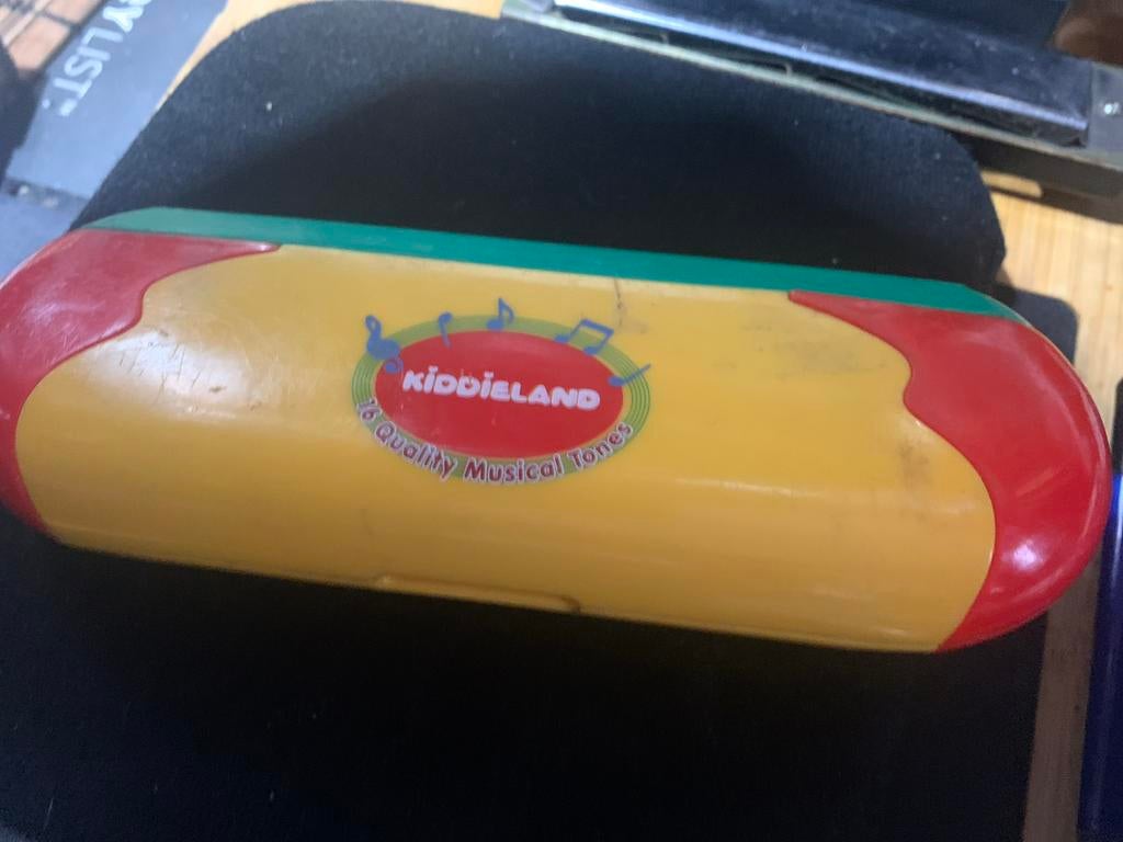 Kiddieland Mondharmonica - Kleurrijk en Leuk voor Kinderen, Overige typen, Ophalen of Verzenden, Zo goed als nieuw, Met koffer of doosje
