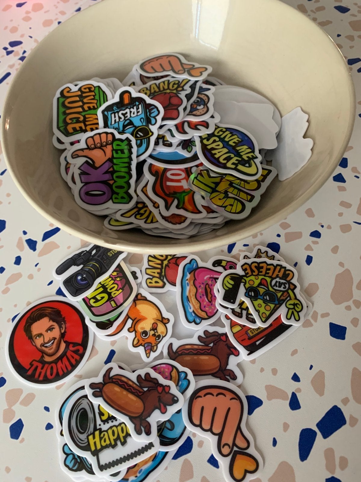 Jumbo plakkers - stickerjacht stuk tv (lees de beschrijving), Jumbo, Ophalen