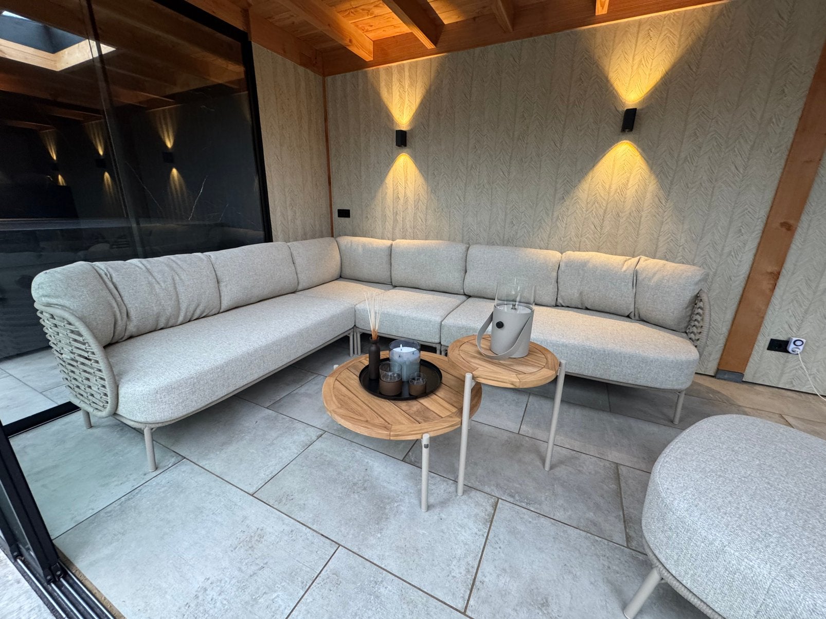 MEGA ZOMERACTIE – 4 Seasons Outdoor Fabrice Loungeset, Tuin en Terras, Tuinsets en Loungesets, Bank, Nieuw, Ophalen of Verzenden