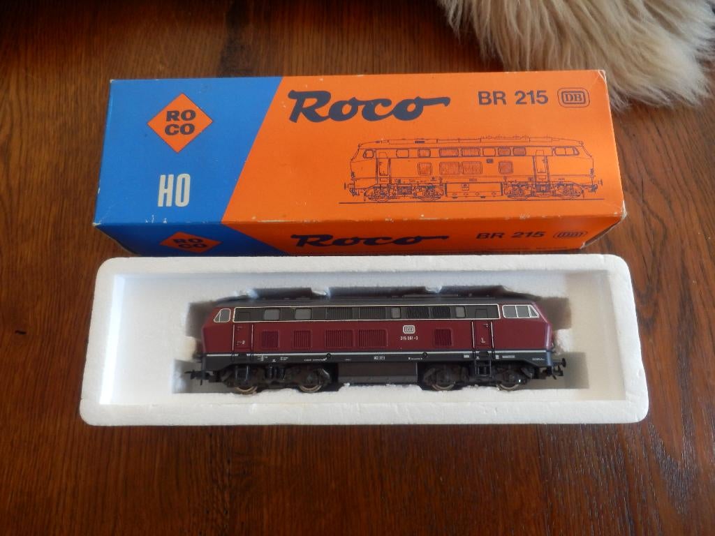 Roco 43449 diesellocomotief serie BR 215 43449 DB spoor H0., Ophalen of Verzenden, Zo goed als nieuw, Roco, Analoog