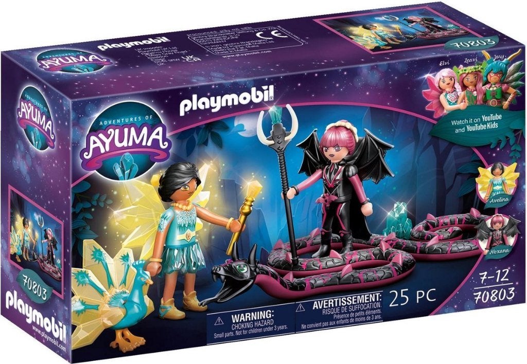 Playmobil: 70803 Adventures of Ayuma: Crysthal Fairy + Bat, ., Nieuw, Ophalen of Verzenden, .