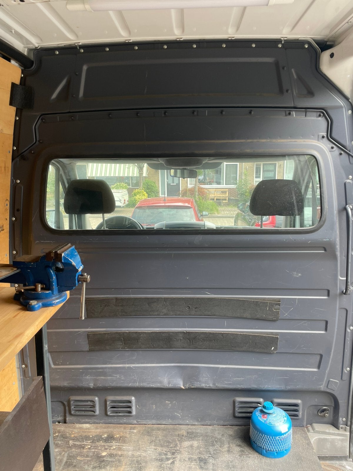 Tussenwand tussenschot mercedes sprinter 2014 met raam, Auto-onderdelen, Ophalen, Gebruikt, Mercedes-Benz