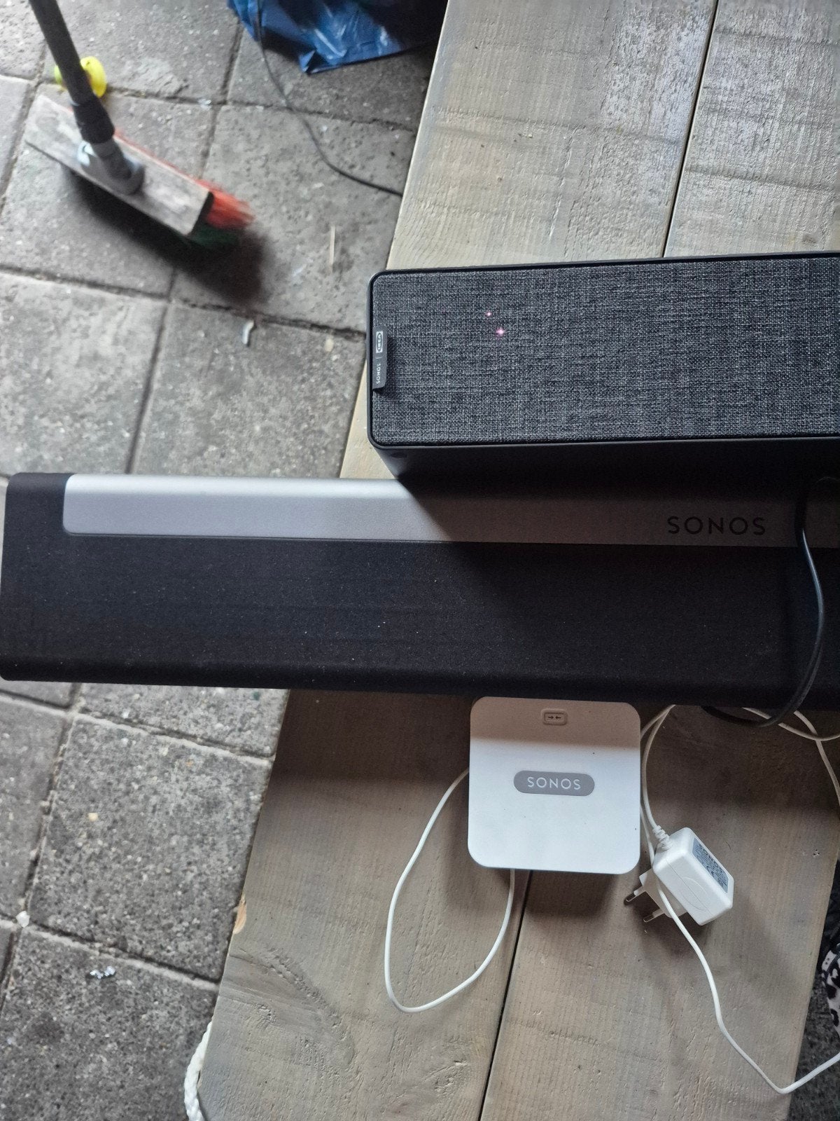 Sonos Beam Gen 1 Soundbar met Sonos One SL, Ophalen of Verzenden, Bluetooth, Zo goed als nieuw