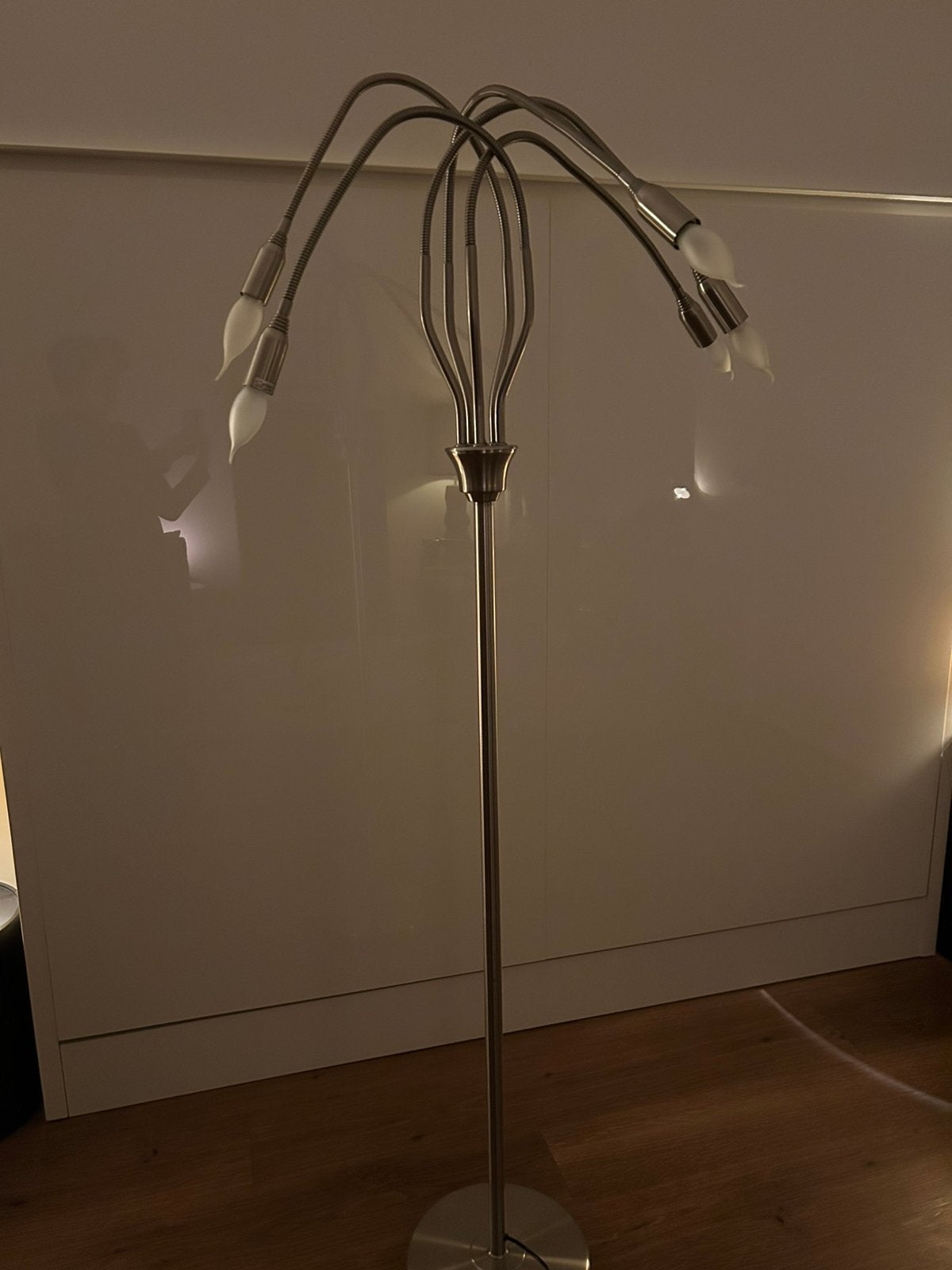 Mooie vloerlamp met dinmer, Ophalen, Zo goed als nieuw