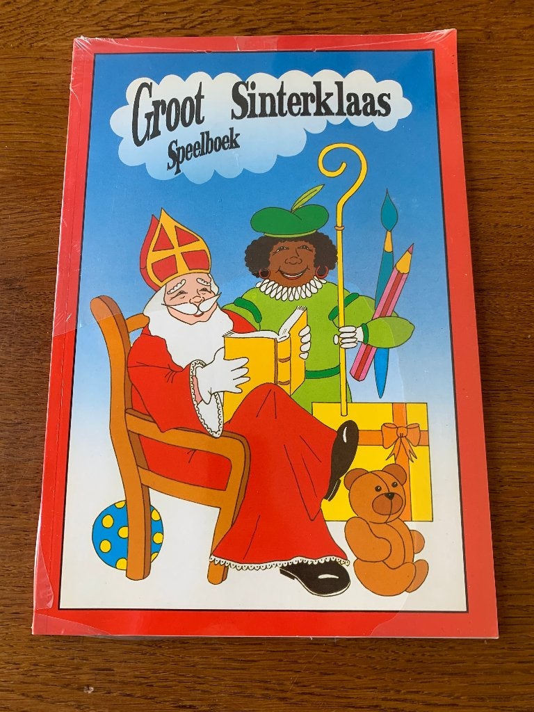 Groot "Sinterklaas" Speelboek Nieuw Gesealed, Diversen, Ophalen of Verzenden, Nieuw