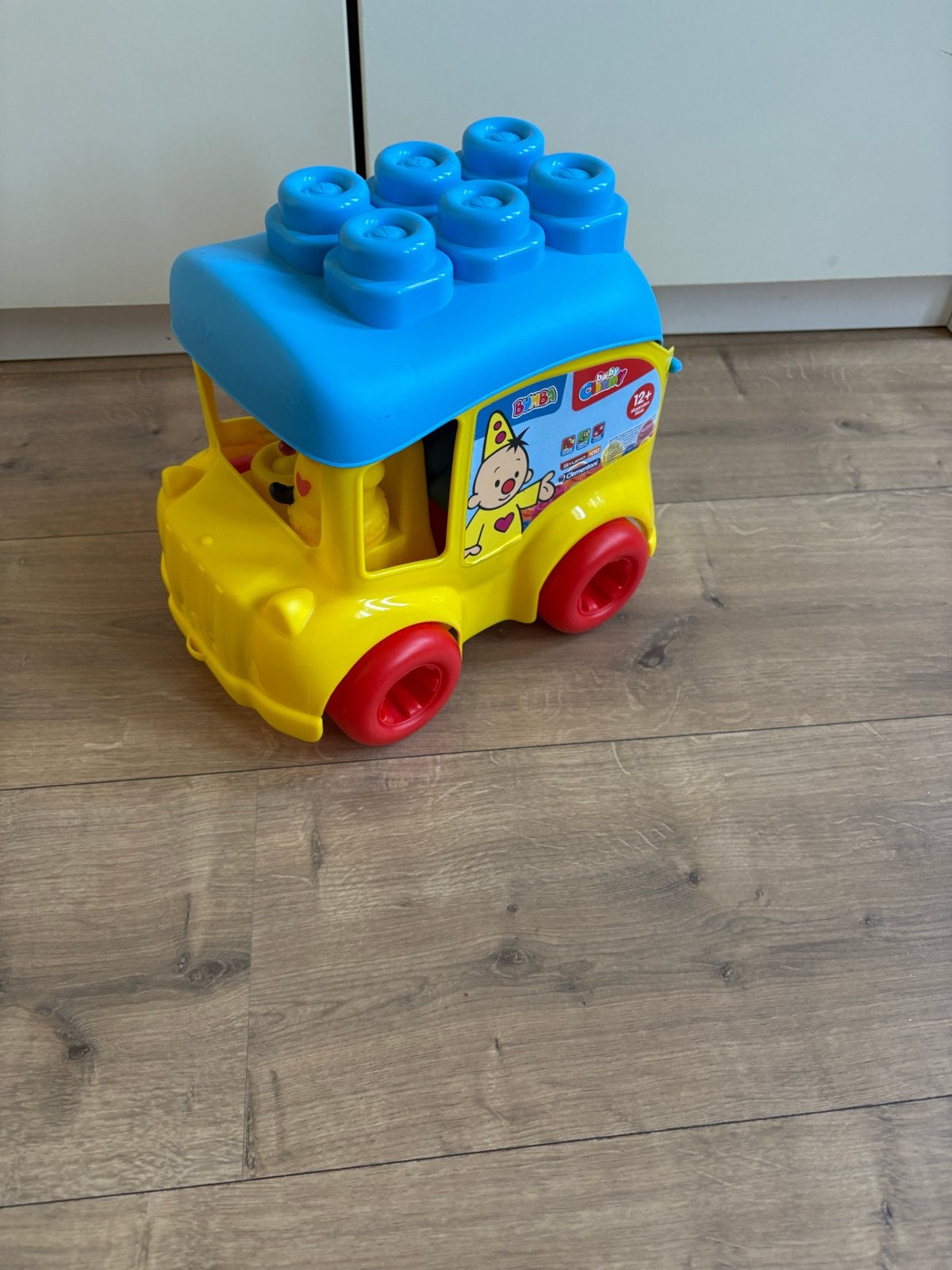 Bumba bus met bouwblokken en figuur, Ophalen, Gebruikt, Overige merken