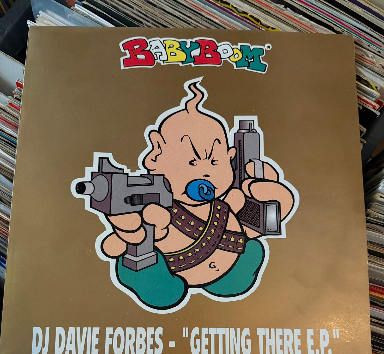 Gabber vinyl Davie Forbes Babyboom 1996, Cd's en Dvd's, Ophalen of Verzenden, Zo goed als nieuw, 12 inch