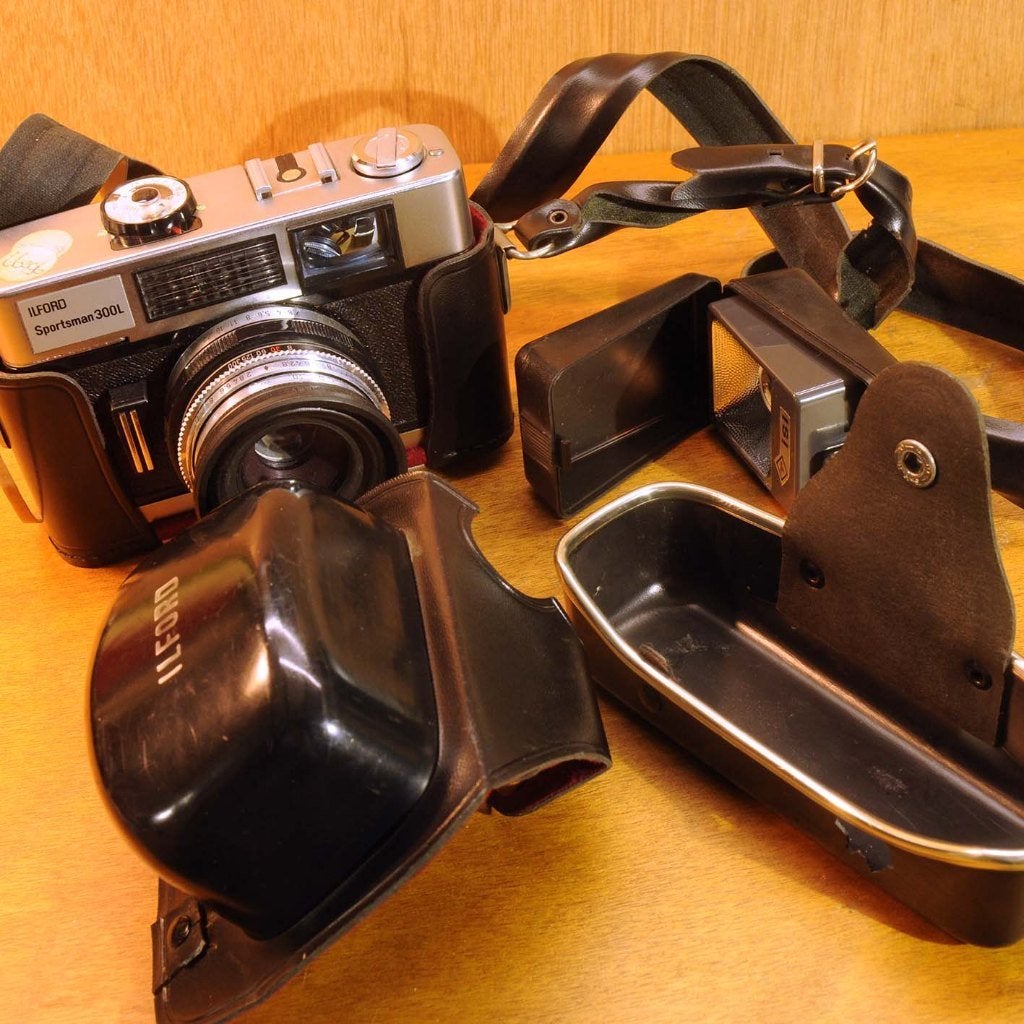 Ilford Sportsman 300L, Ophalen of Verzenden, Gebruikt, Compact, Overige Merken