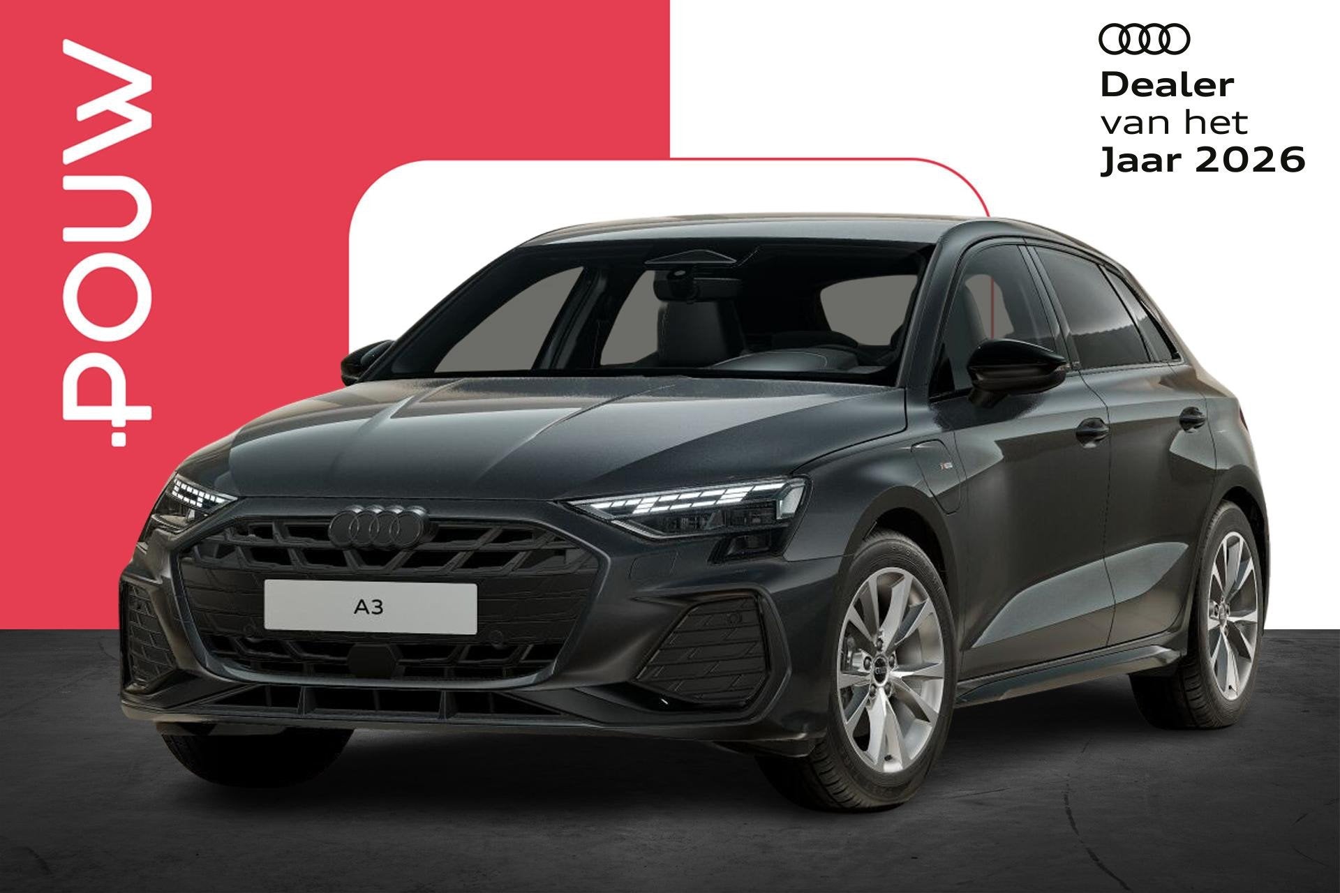 Audi A3 Sportback 40 TFSI e 204pk S Edition | Getint Glas |