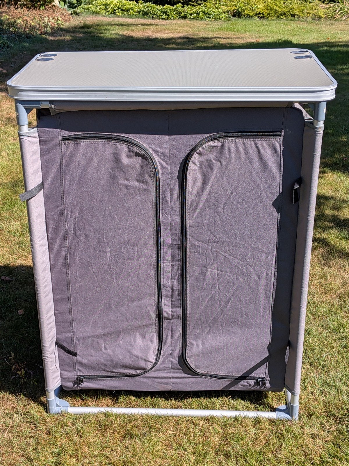 Obelink Campingkast - 84x50x106 cm met verstelbare pootjes, Ophalen, Gebruikt