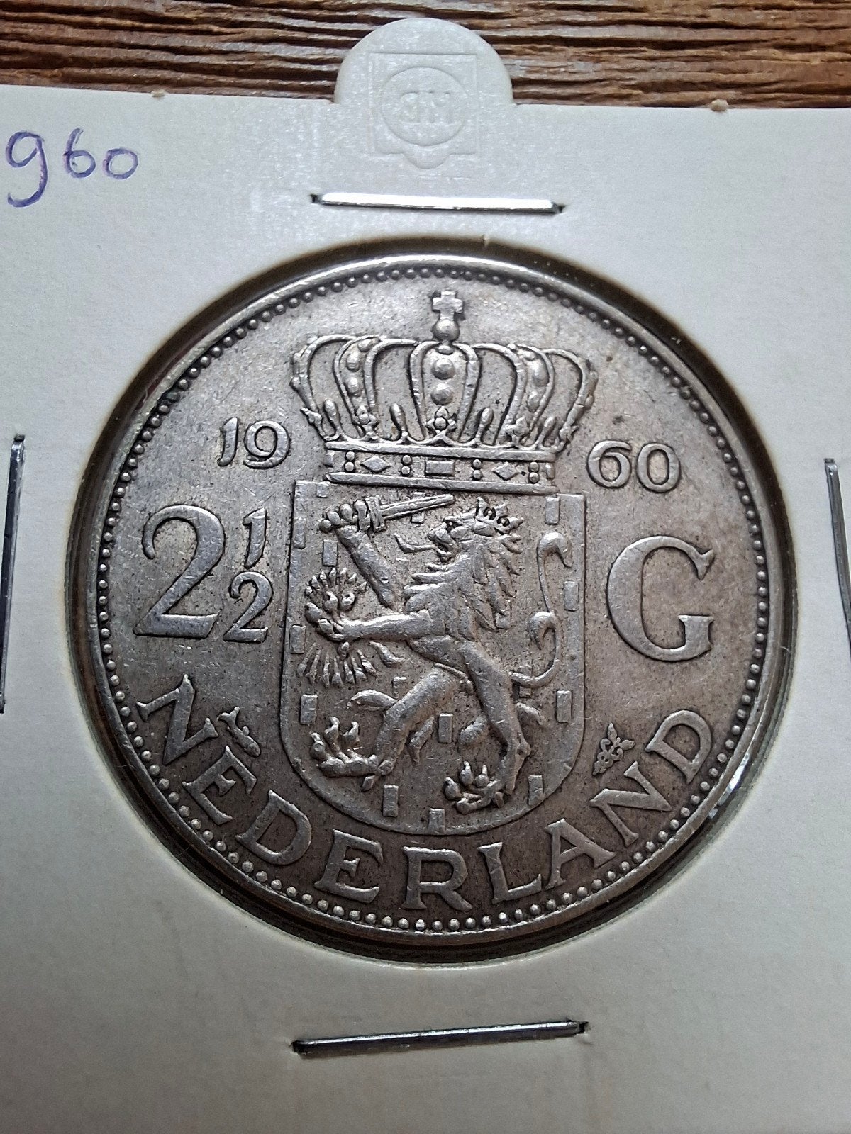 Rijksdaalder 1960, Koningin Juliana, Zilver, Ophalen of Verzenden, Losse munt