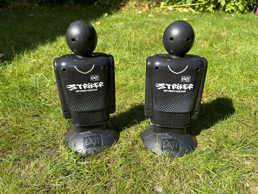 Exit striker straatvoetbal set van 2 poppetjes, Ophalen of Verzenden, Zo goed als nieuw