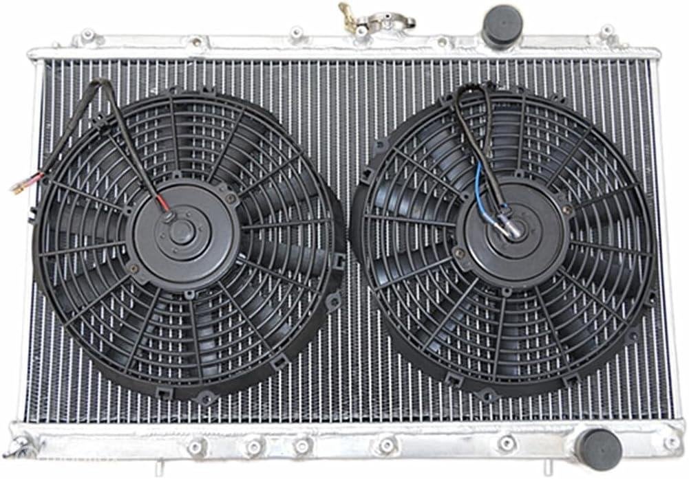Radiateur Fans Mitsubishi Lancer evo1 2 3 I II III 93-95 94, Nieuw, Ophalen of Verzenden