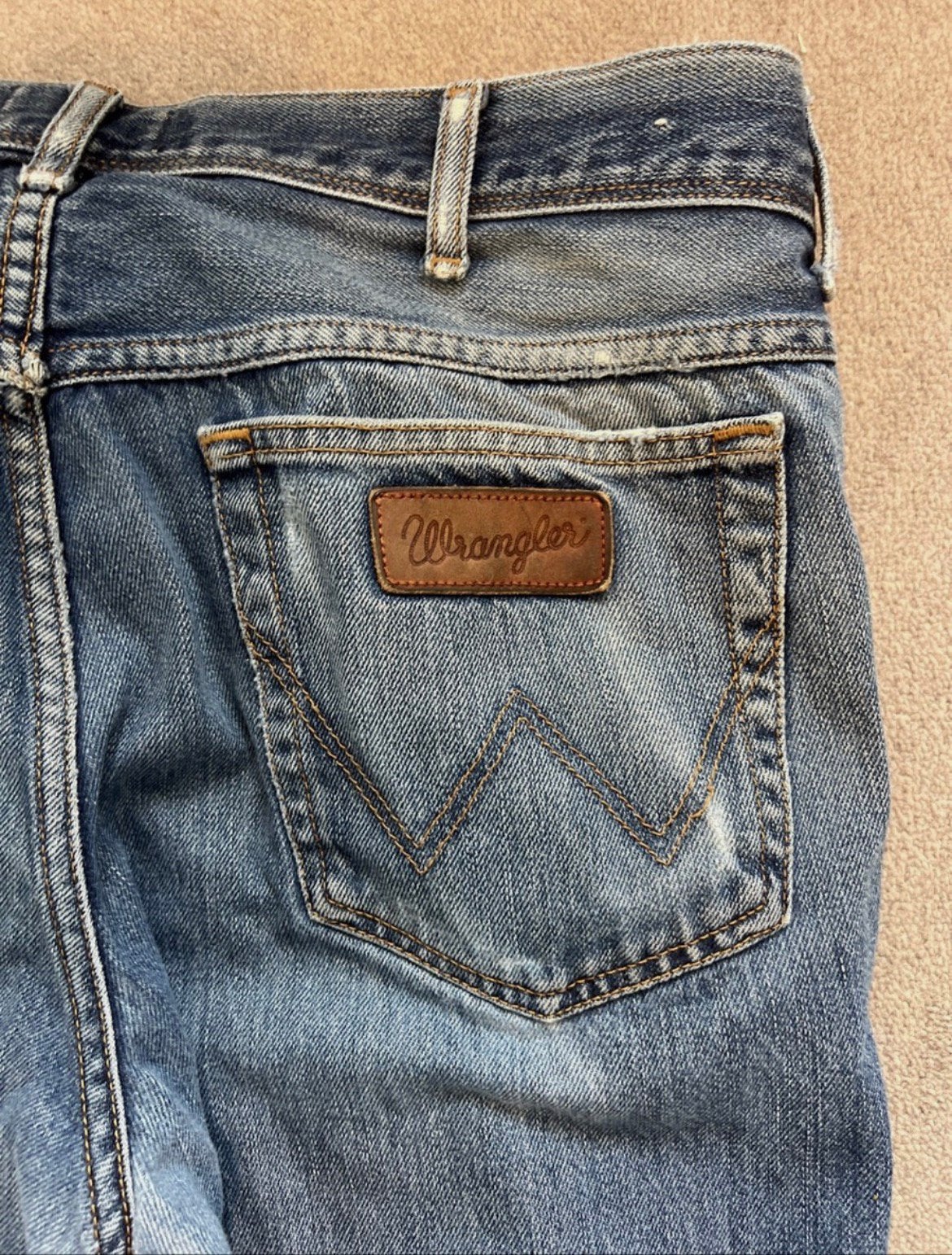 Gezocht: Wrangler Texas vintage/2ehands, Verzenden, Gedragen, Maat 52/54 (L)