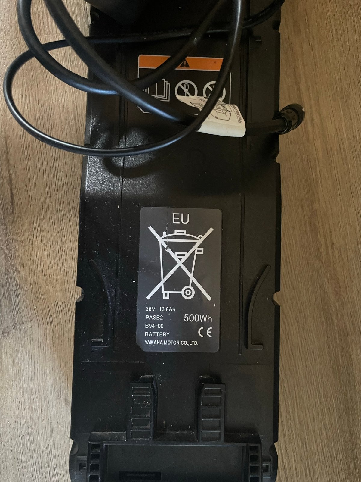 Yamaha E-bike Accu 36V 500Wh met Oplader ophalen, Gebruikt
