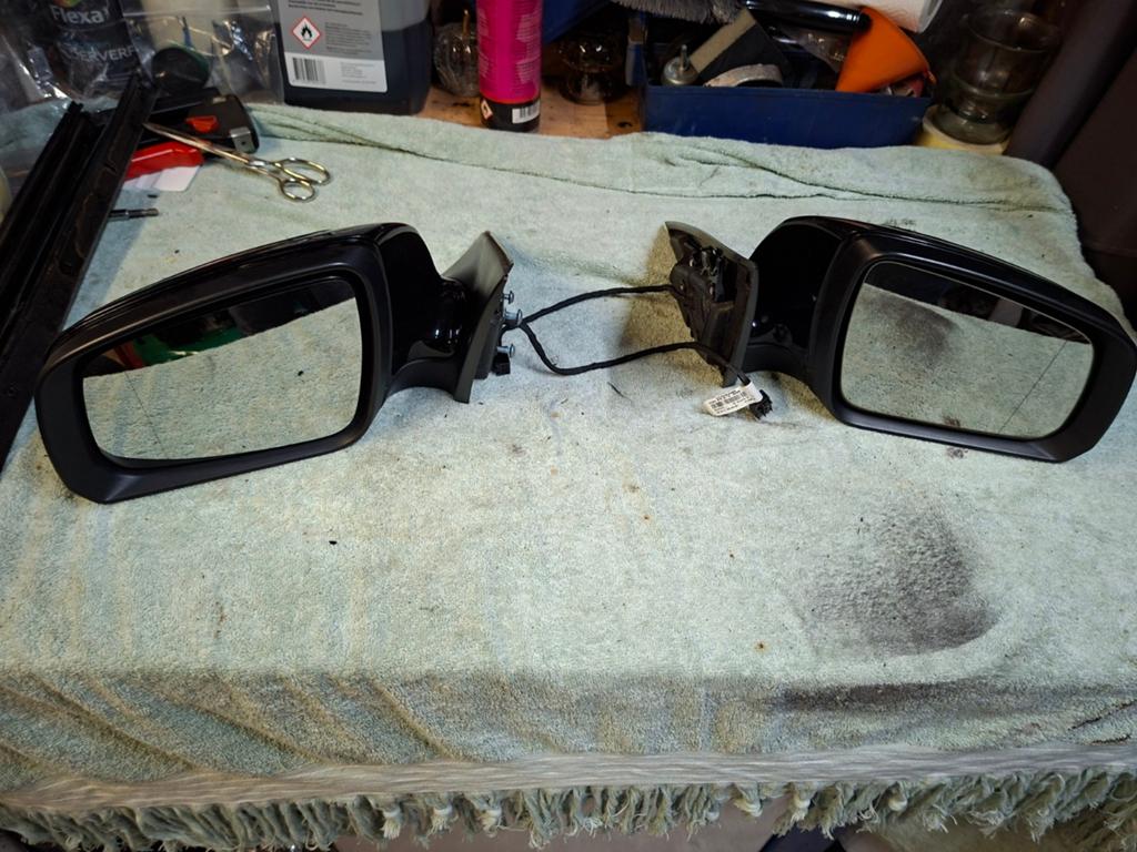 Mercedes C Klasse W204 Spiegelset Compleet, Ophalen of Verzenden, Gebruikt, Mercedes-Benz