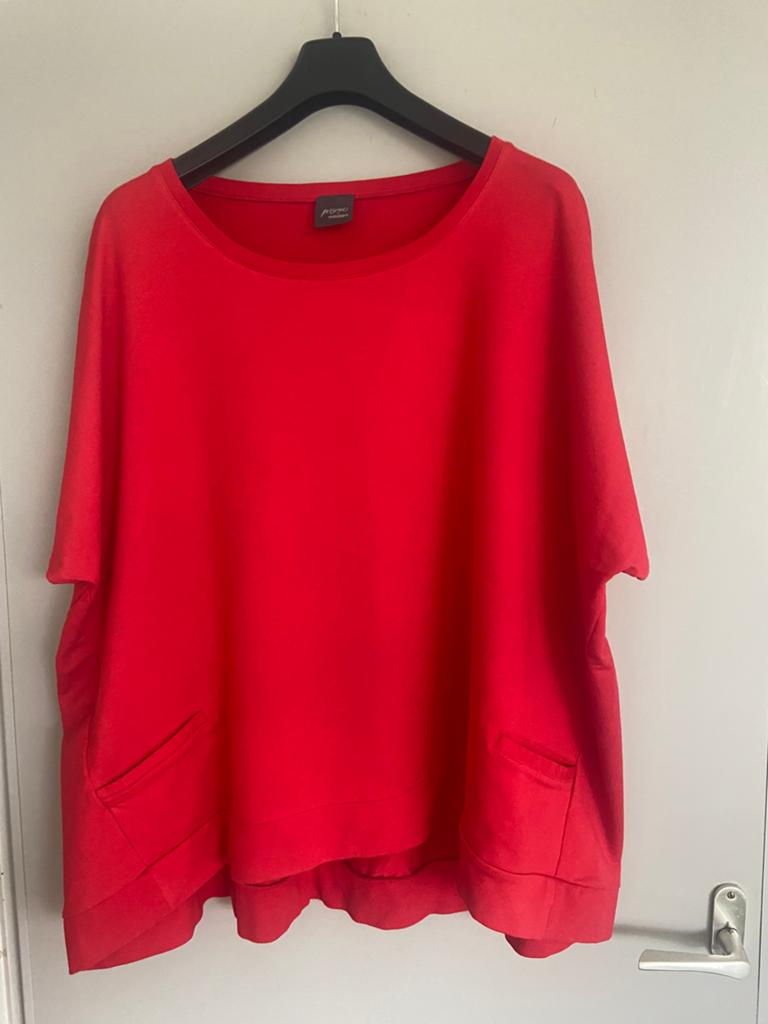 Persona Marina Rinaldi xxl, Ophalen of Verzenden, Zo goed als nieuw, Rood, Shirt of Top