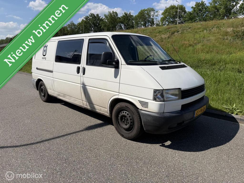 Volkswagen Transporter 2.5 TDI 332 DC, Auto's, Bestelauto's, Bedrijf, Te koop, Alarm, Schuifdeur, Startonderbreker, Volkswagen