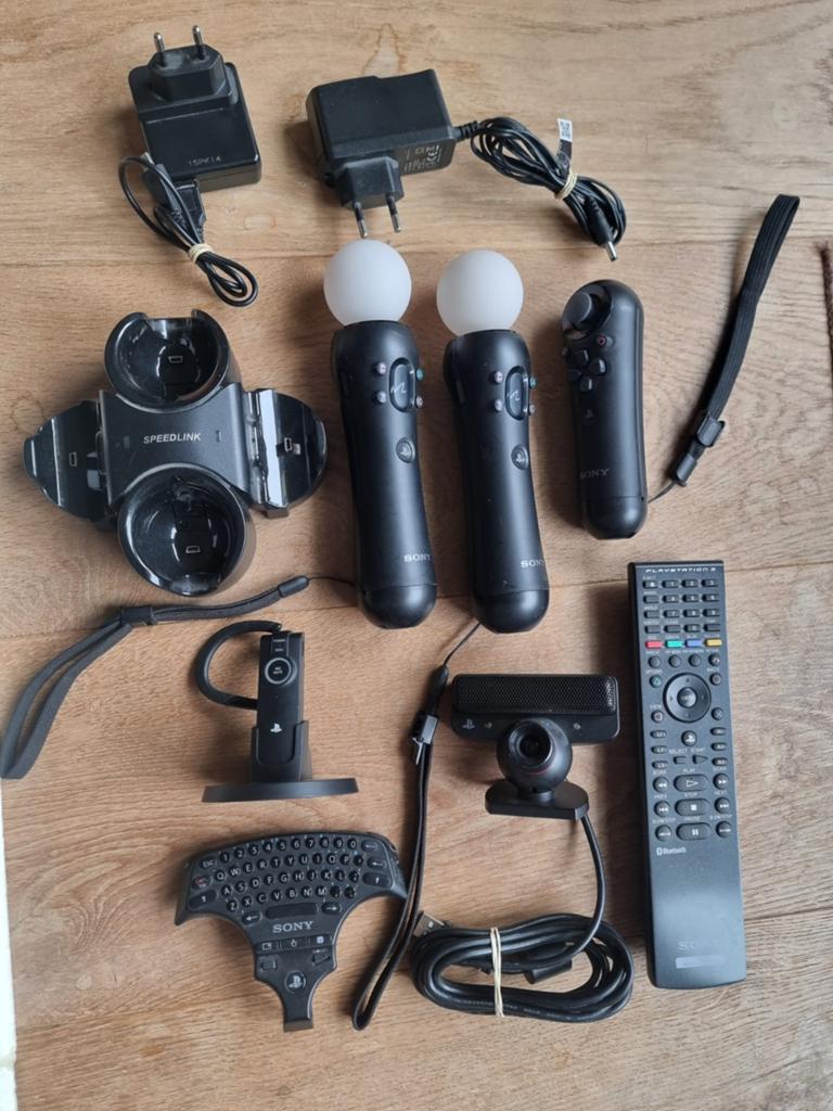 PS3 Accesoires Set, Ophalen of Verzenden, Zo goed als nieuw, Sport, 3 spelers of meer