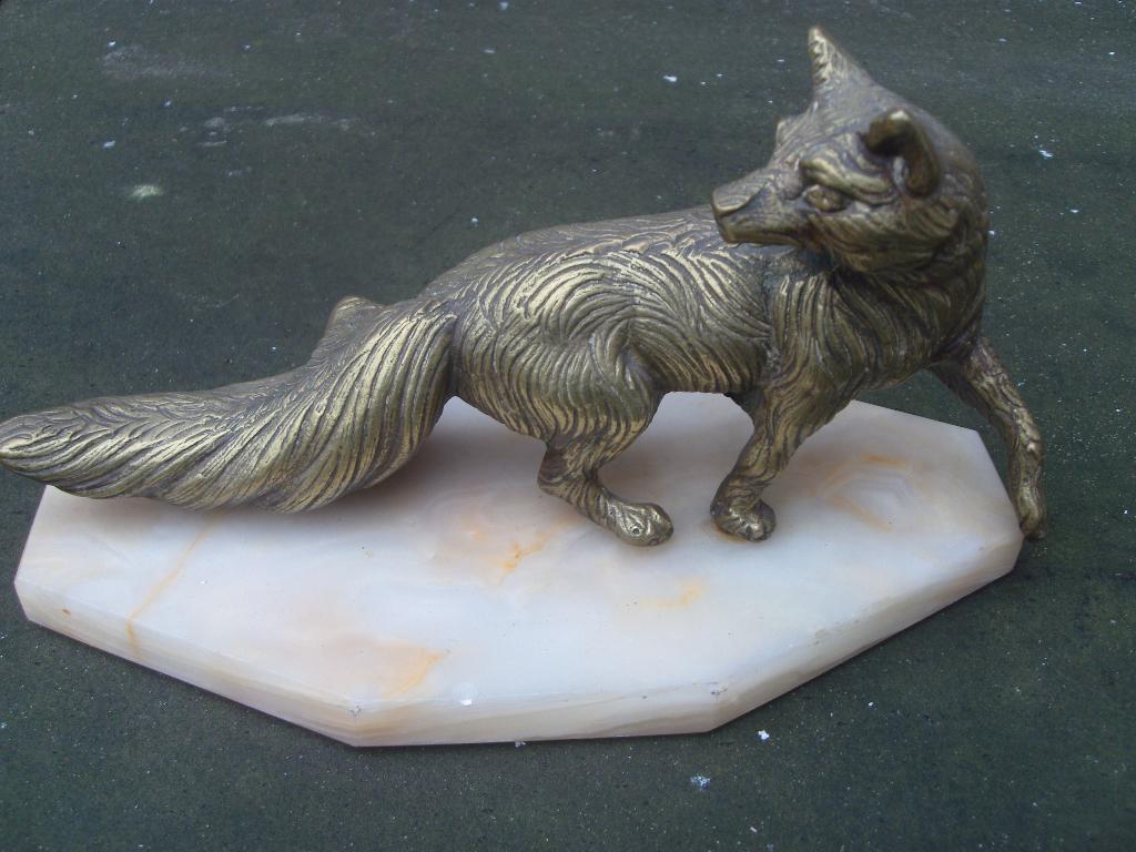 Bronzen Vos, Ophalen of Verzenden, Zo goed als nieuw, Dier