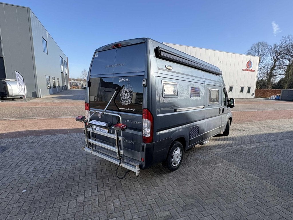 Karmann Dexter 595-Bj 2013-Hefbed-Sanitair achterin, Caravans en Kamperen, Campers, Buscamper of Camperbus, Fiat, Karmann, Koelkast