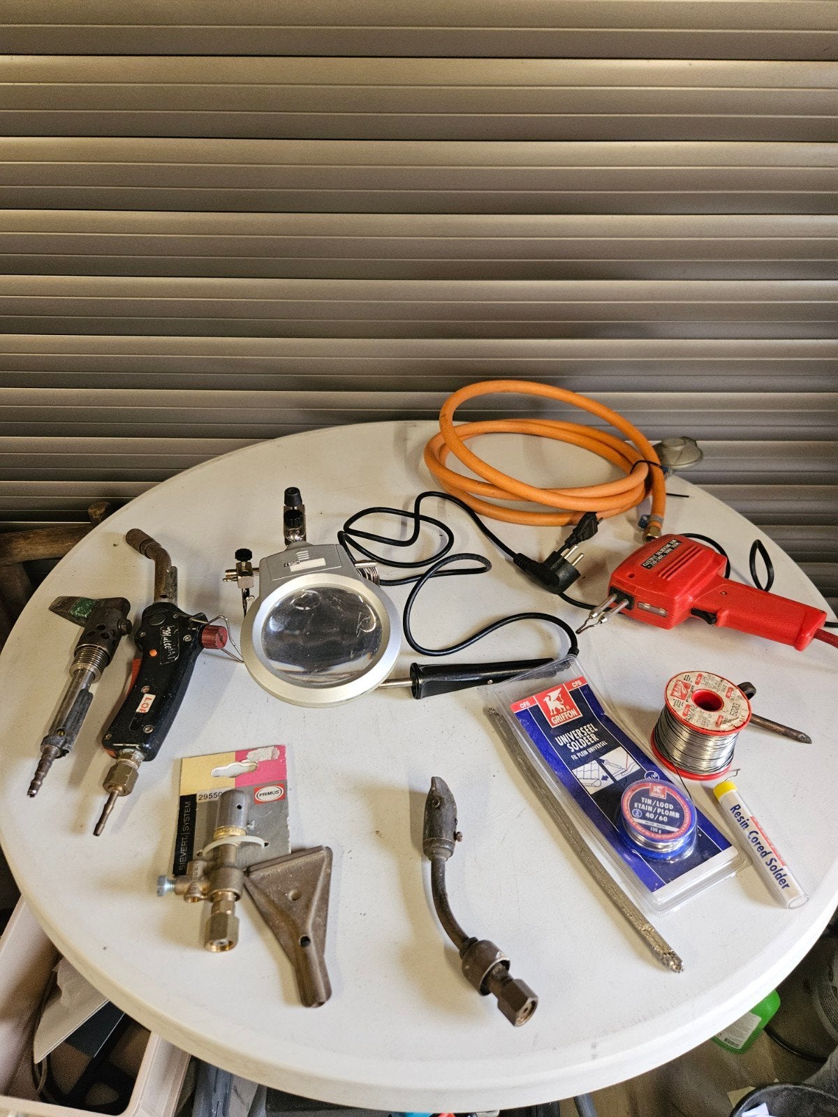 Diverse soldeerapparatuur en toebehoren, Ophalen of Verzenden, Gebruikt, Minder dan 150 ampère, Overige typen