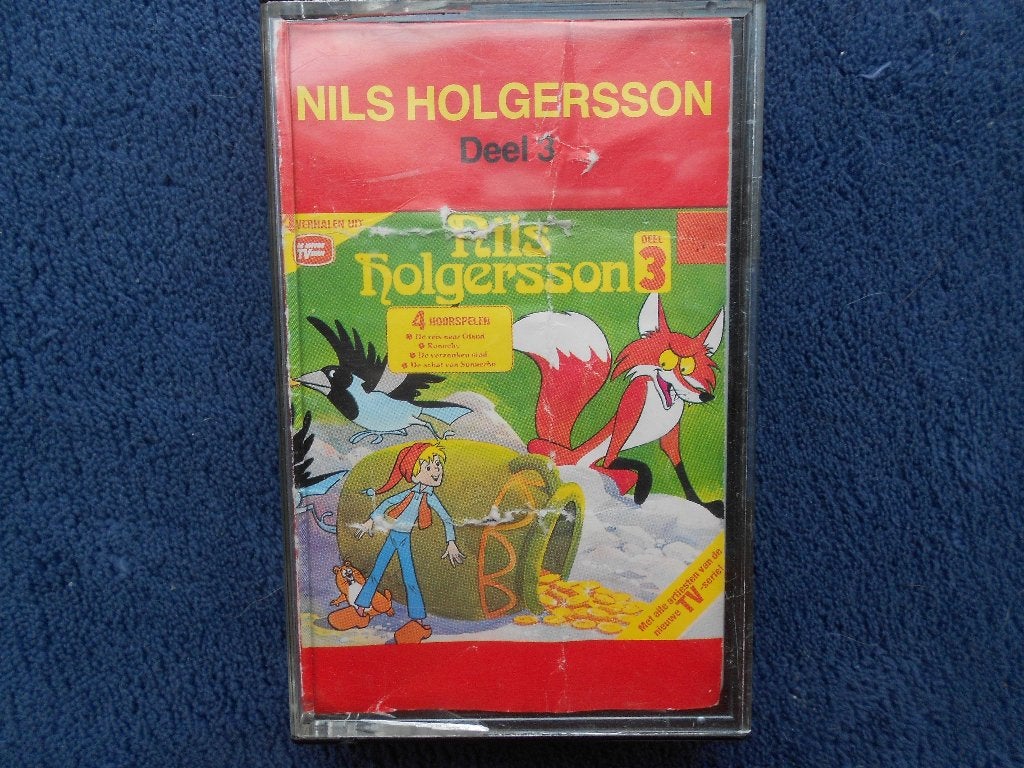 cassettebandje NILS HOLGERSSON deel 3, Ophalen, Gebruikt, Kinderen en Jeugd, 1 bandje