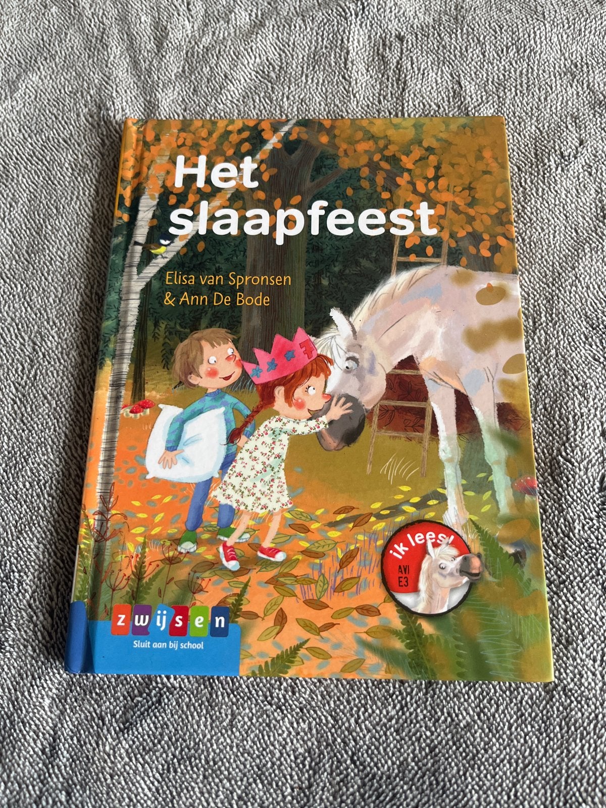 Het slaapfeest - AVI E3 kinderboek, Ophalen of Verzenden, Zo goed als nieuw, Fictie algemeen