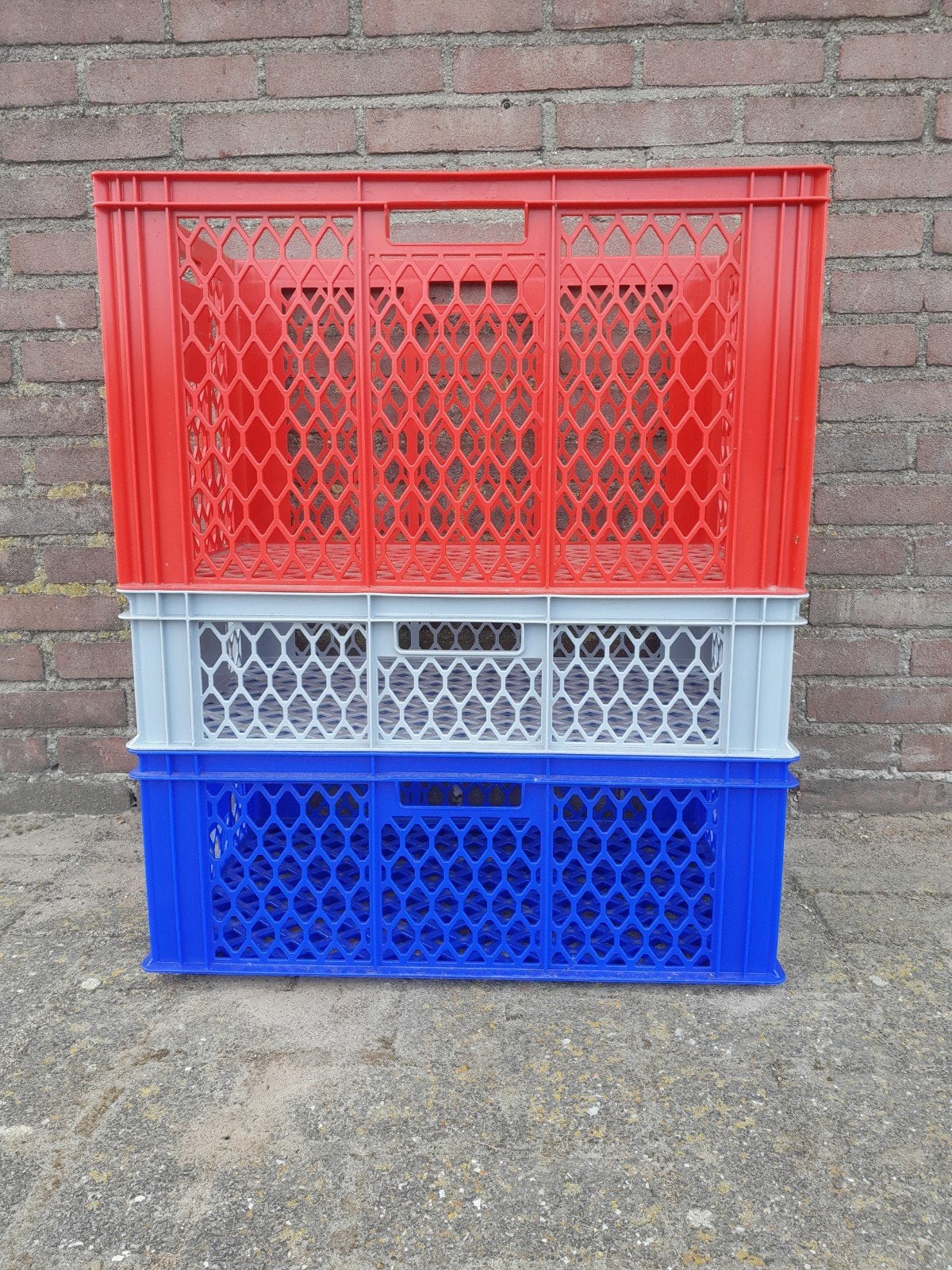 Zeer stevige Kunststof Kratten   ( 60 x 40 ), Ophalen, 40 tot 60 cm, 50 tot 75 cm, Minder dan 35 cm