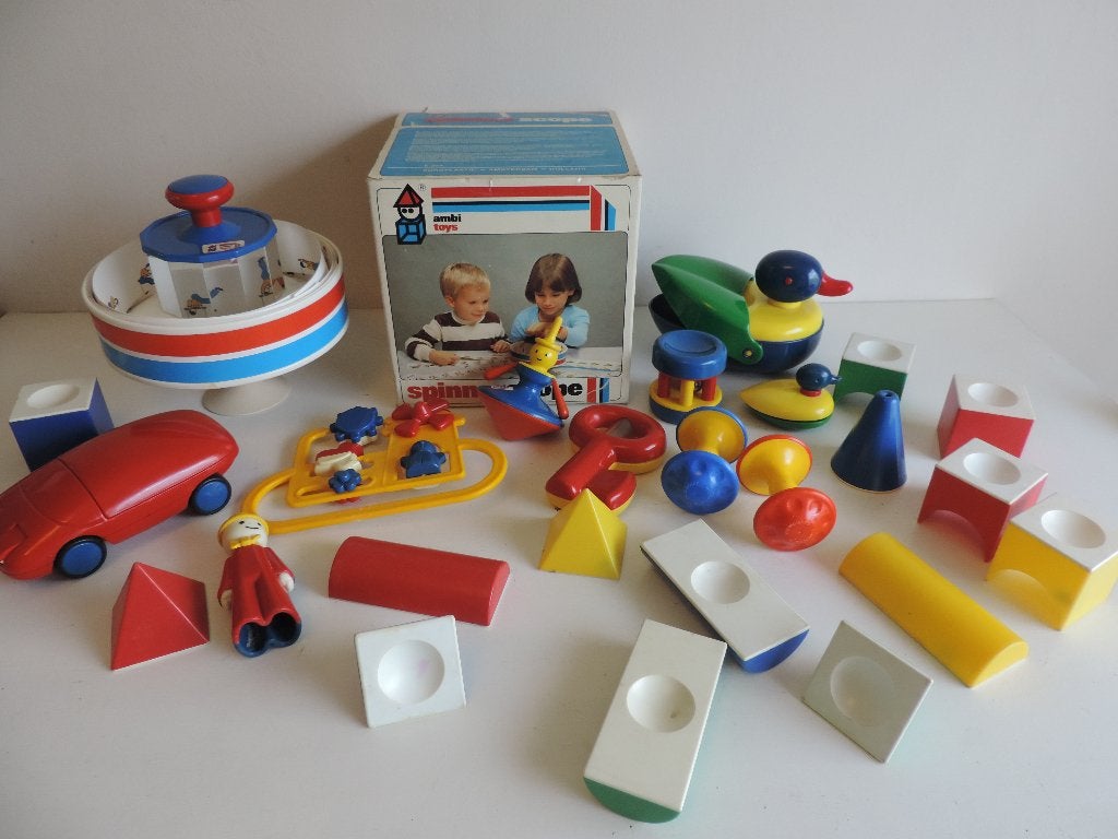veel vintage Ambi toys, Ophalen of Verzenden, Gebruikt