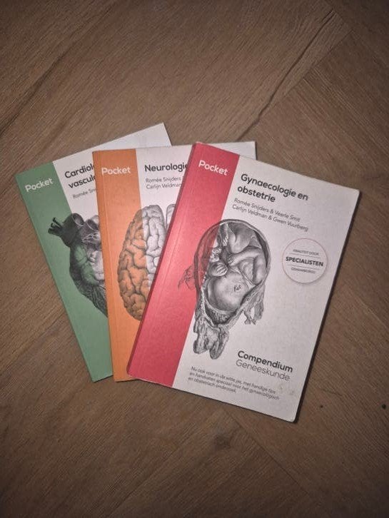 Compendium Geneeskunde Pocket (Gynaecologie, Neuro, Cardio), Boeken, Ophalen, Beta, Zo goed als nieuw, WO