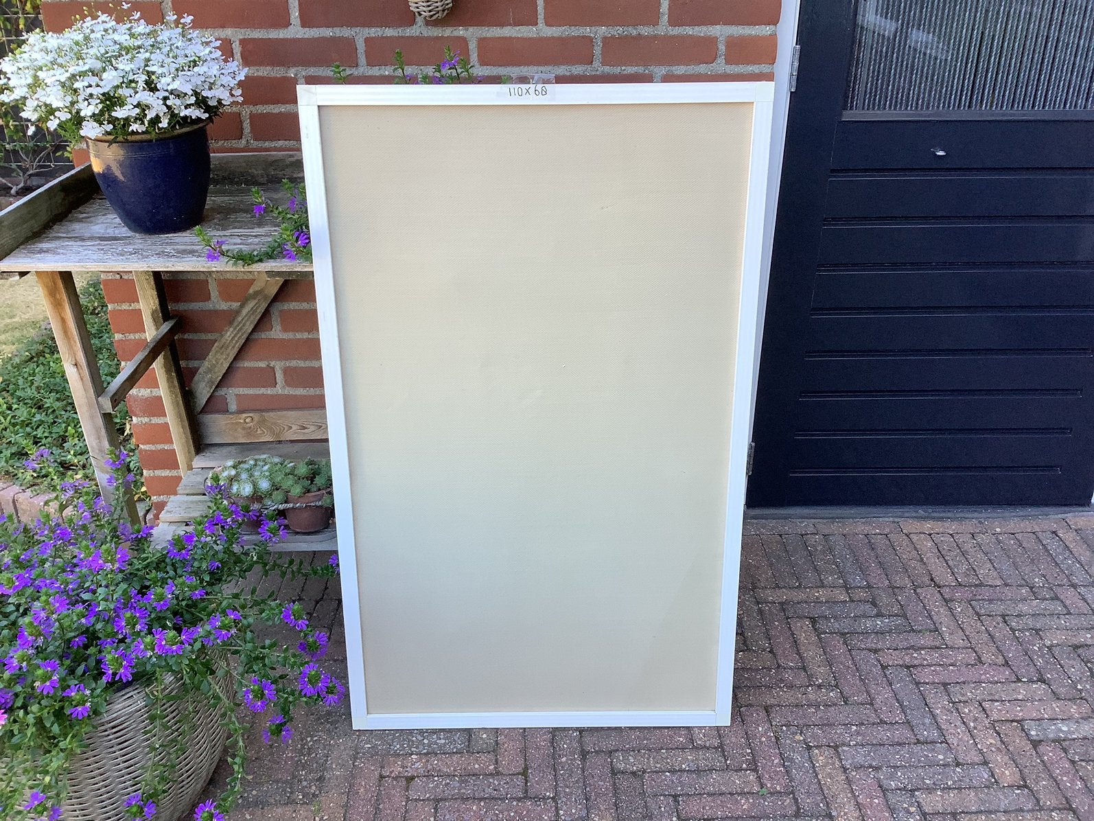 Zonwerende Hor, Tuin en Terras, Zonneschermen, Minder dan 150 cm, Ophalen, Zo goed als nieuw, Screen