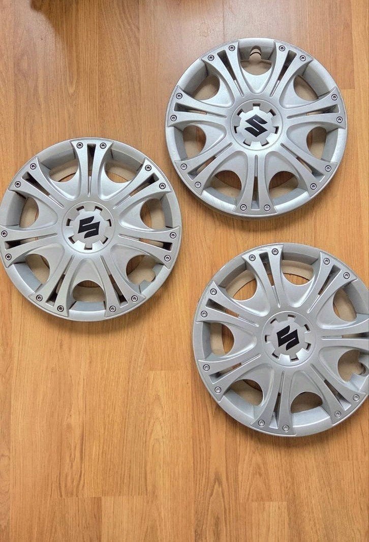 Suzuki wieldoppen set - 3 stuks, Ophalen of Verzenden, Gebruikt